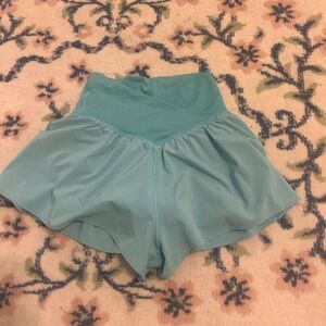 Aerie High Waist Teal Shorts